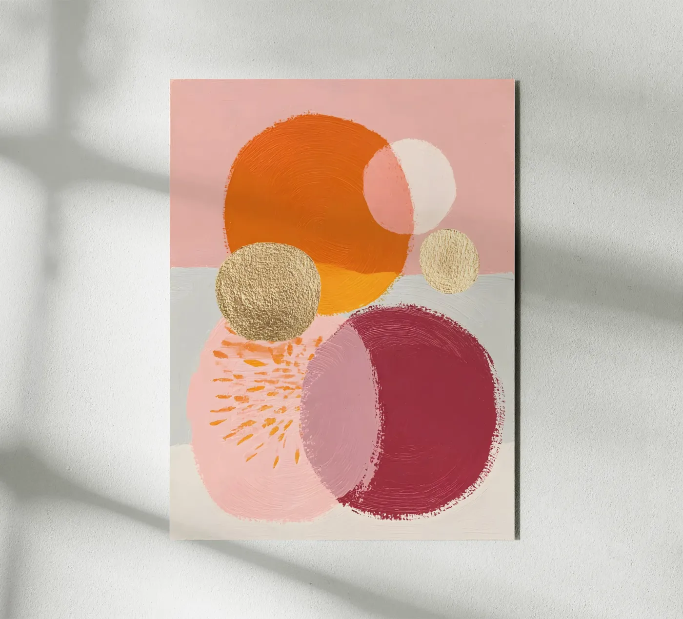 Floating Forms Forex-Platte von Abstrakt Atelier