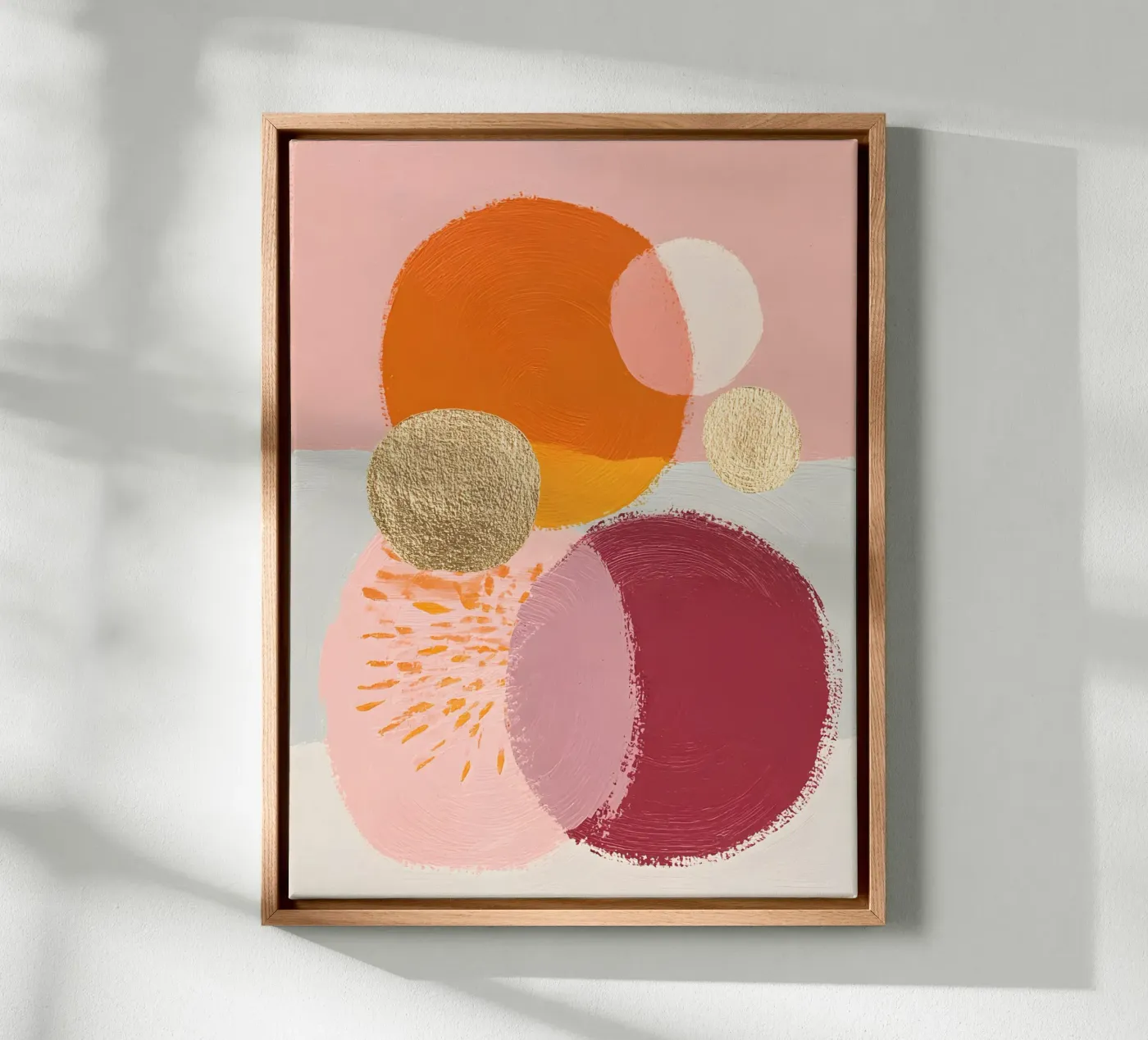 Floating Forms tela da Abstrakt Atelier