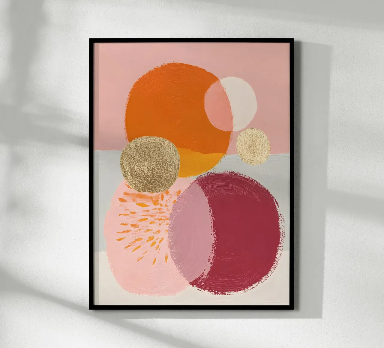 Floating Forms poster da Abstrakt Atelier