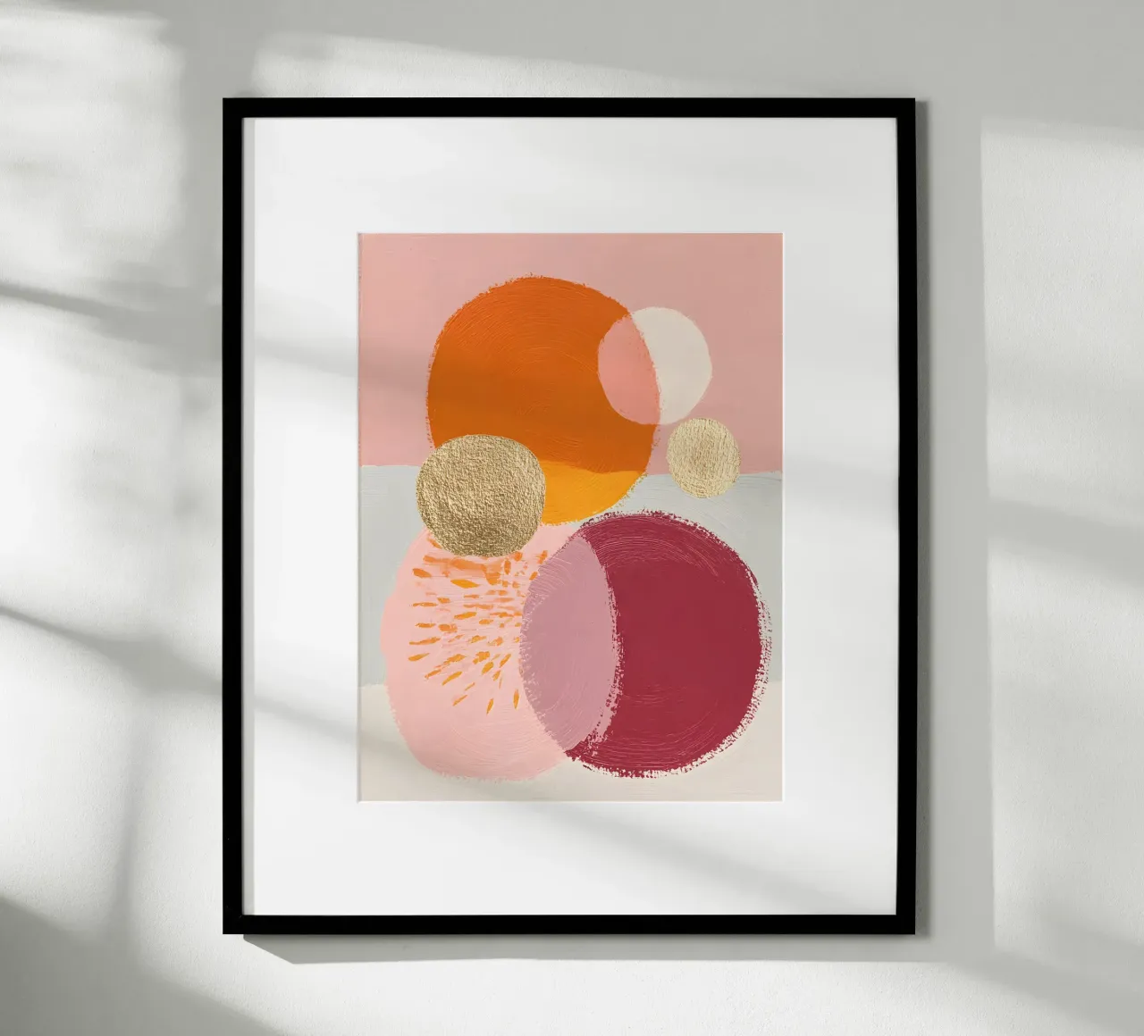 Floating Forms poster da Abstrakt Atelier