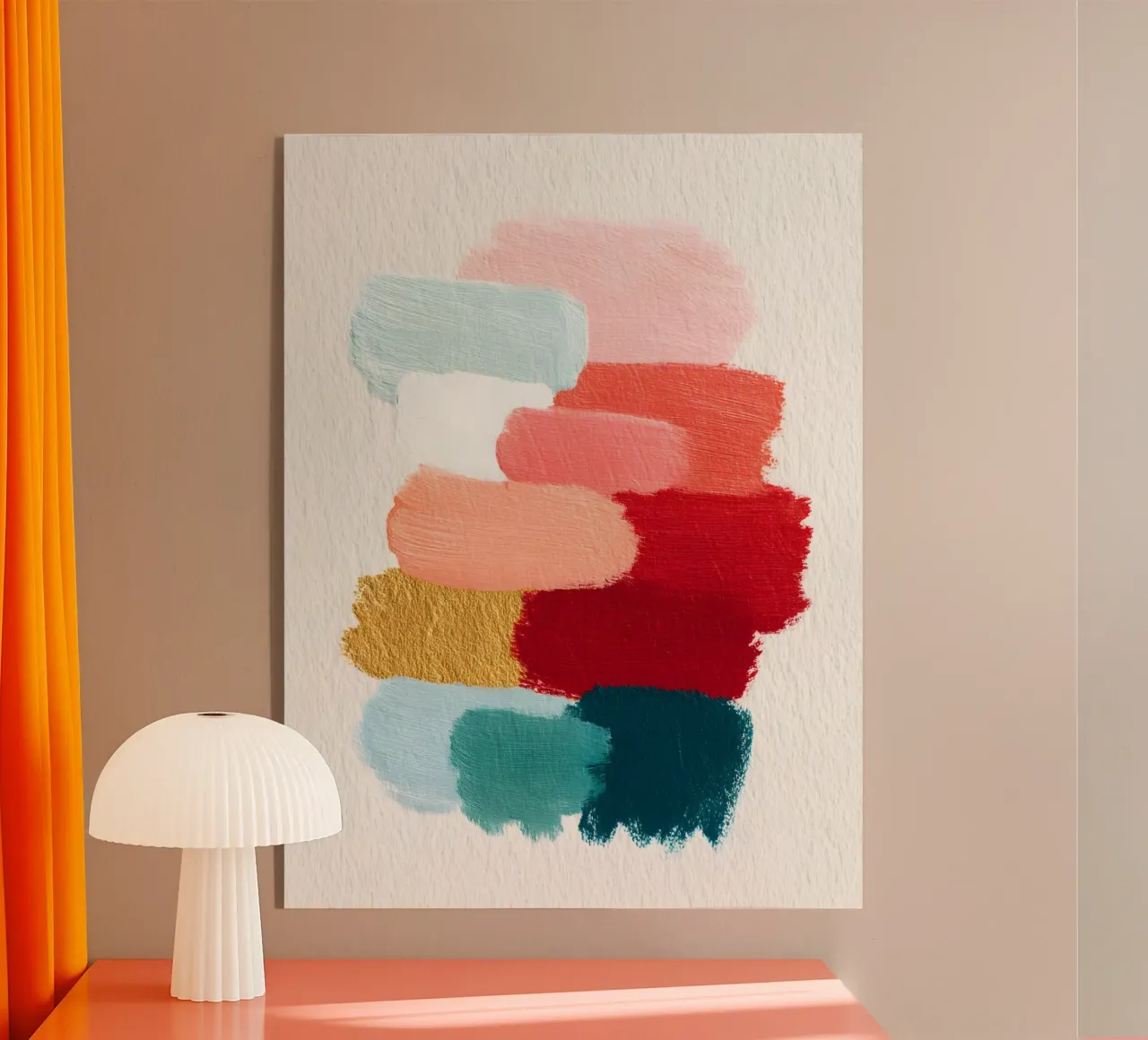 Quiet Contrast acrylic glass by Abstrakt Atelier