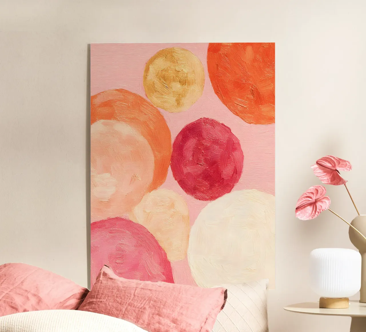 Rounded Light acrylic glass by Abstrakt Atelier