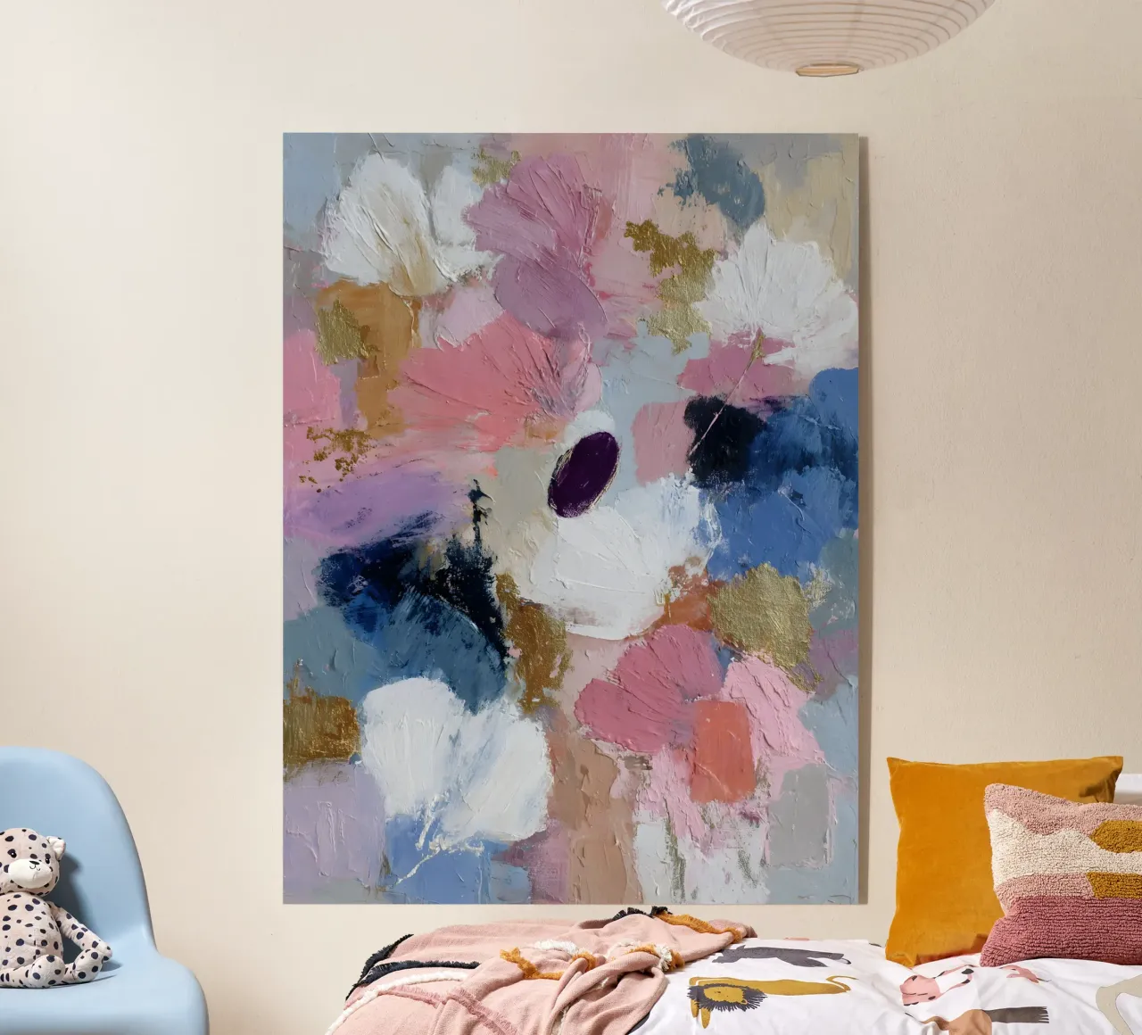 Muted Bloom plexiglass da Abstrakt Atelier