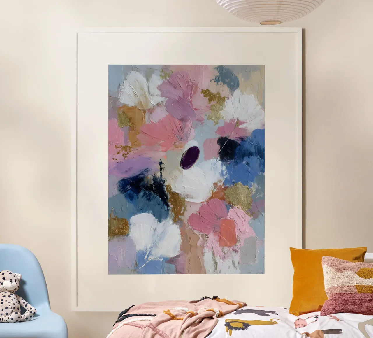 Muted Bloom poster da Abstrakt Atelier