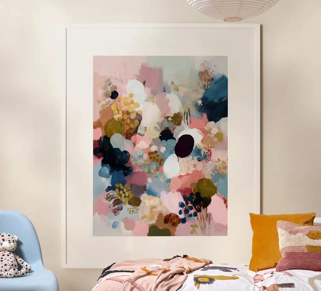 Collected Light poster van Abstrakt Atelier