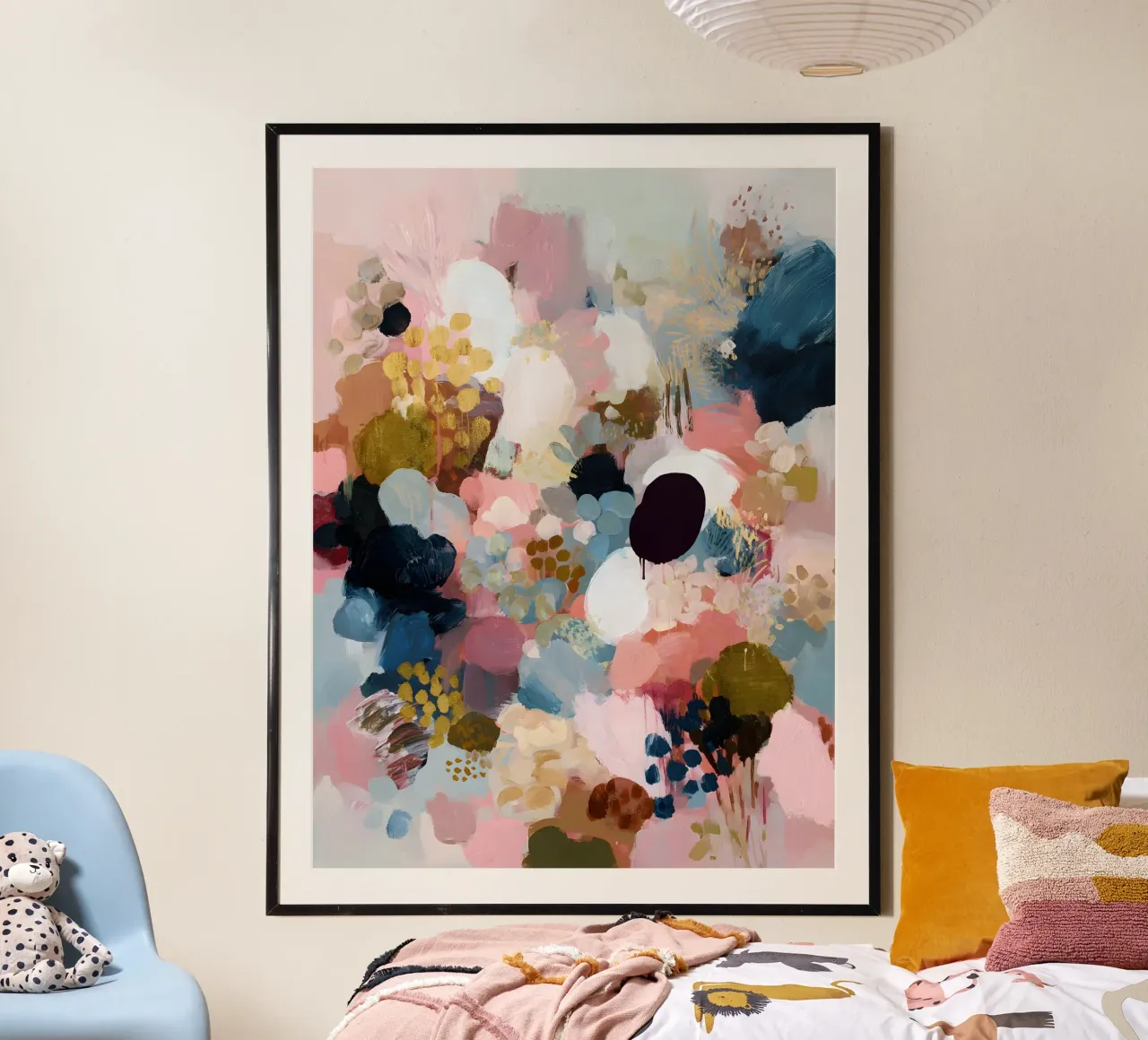 Collected Light poster van Abstrakt Atelier