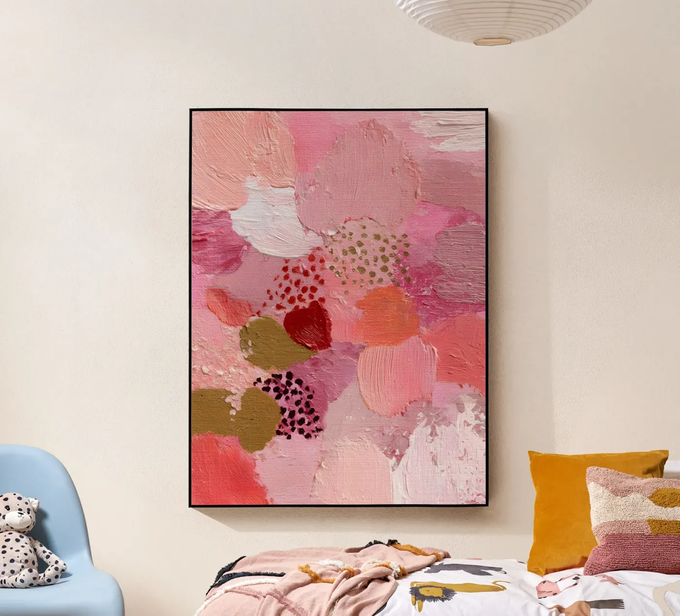 Blush in Layers plexiglass da Abstrakt Atelier