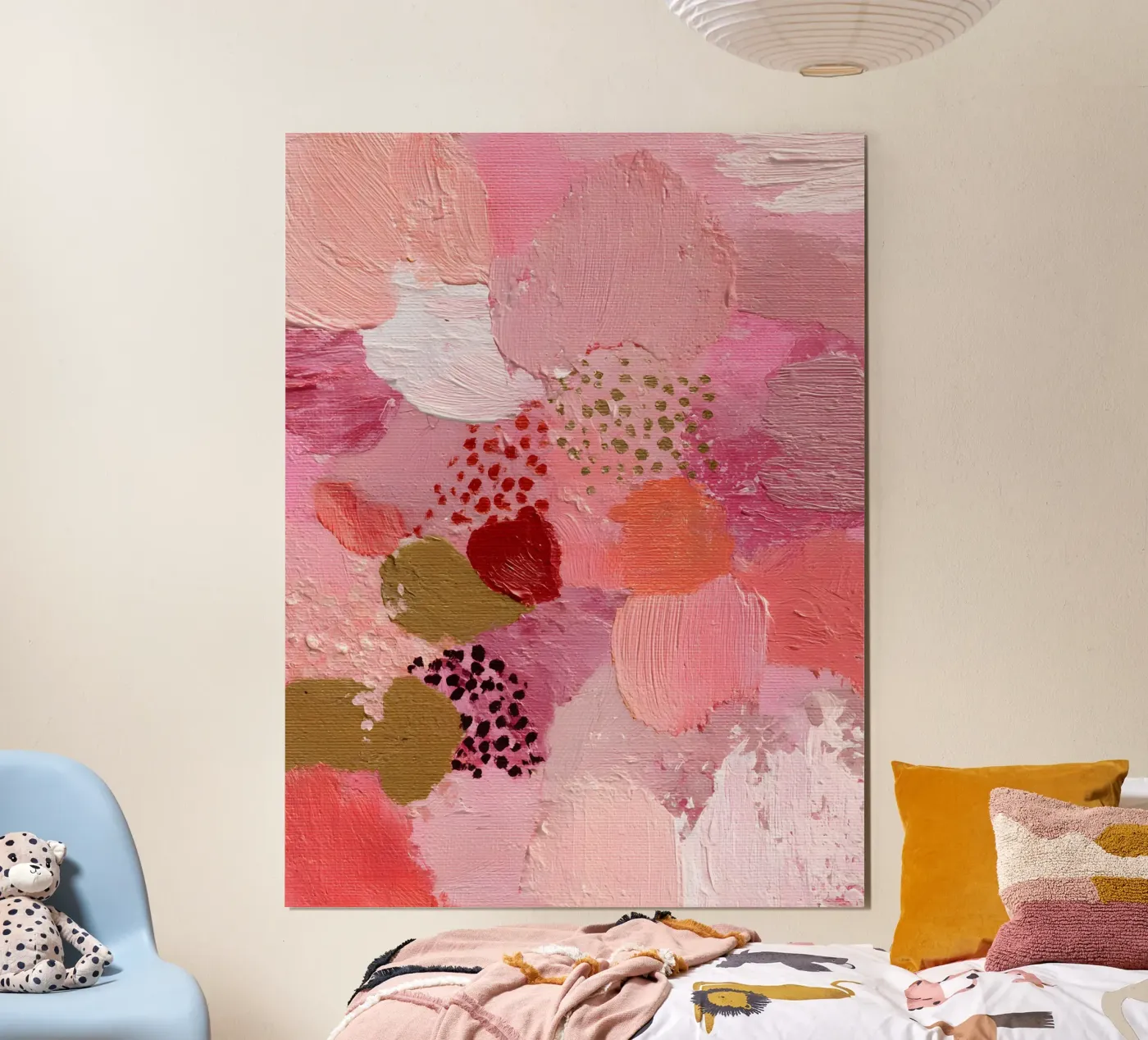 Blush in Layers poster da Abstrakt Atelier