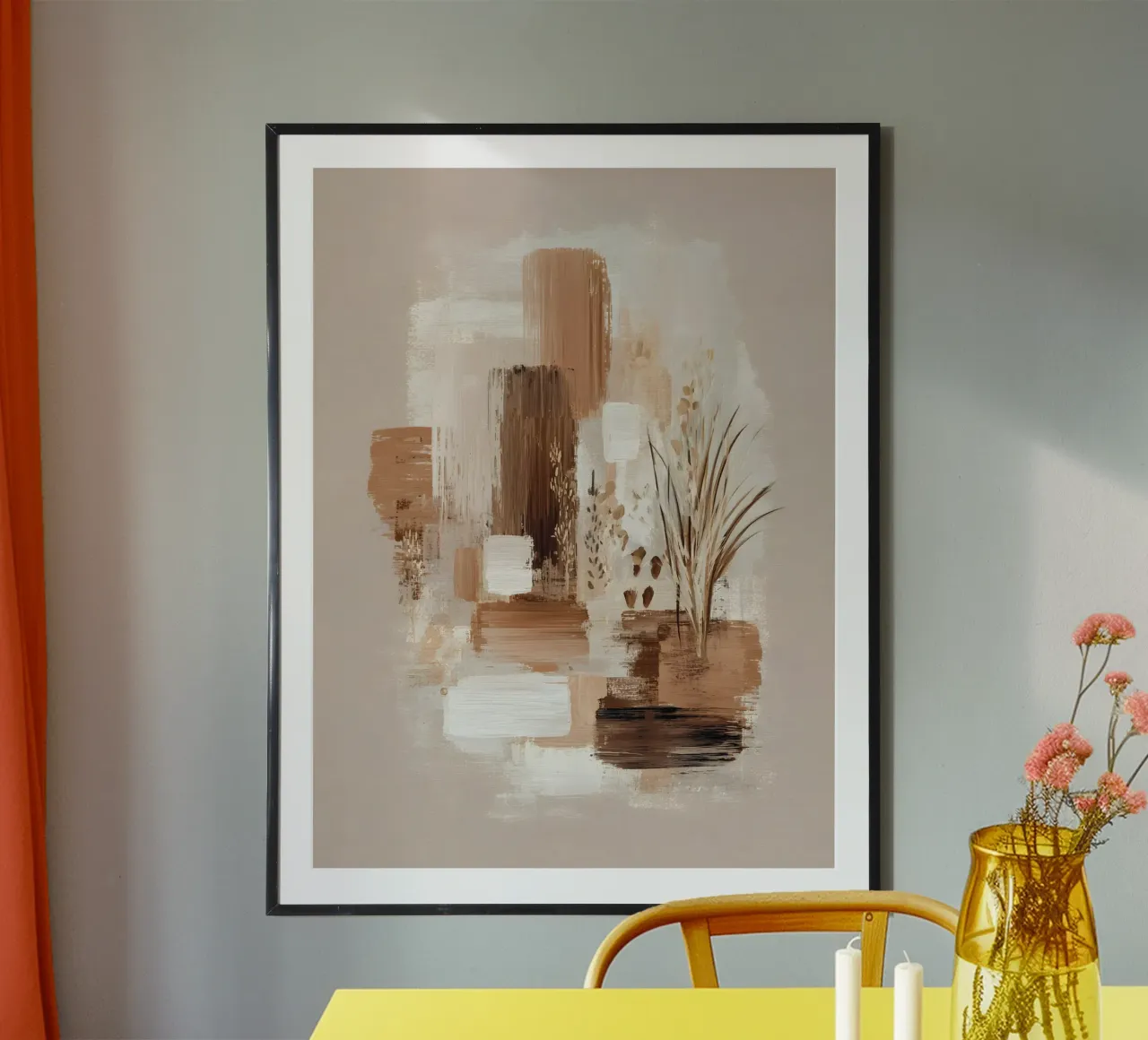 Quiet Structure poster da Abstrakt Atelier