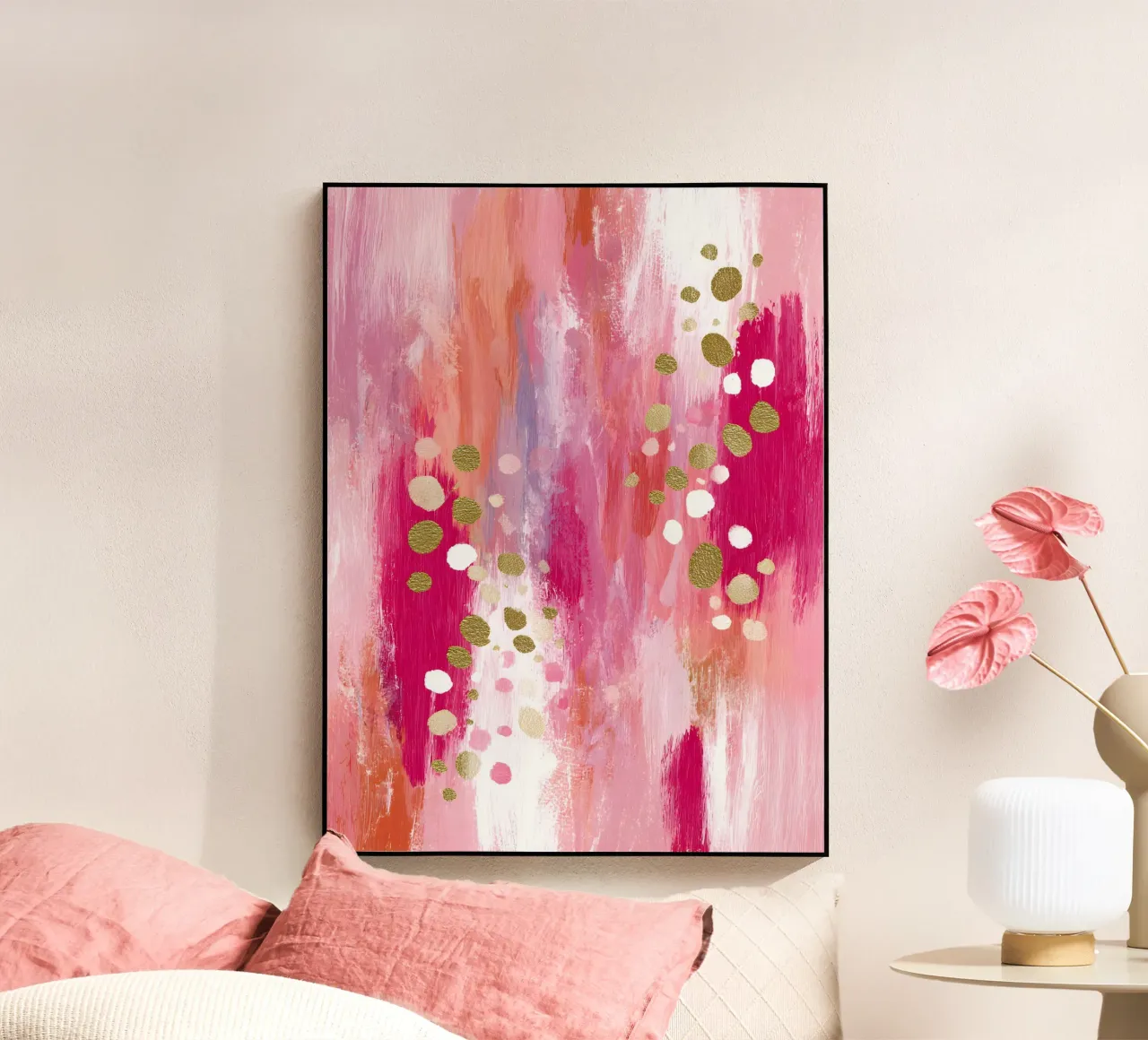 Soft Vertical Rythm plexiglass da Abstrakt Atelier