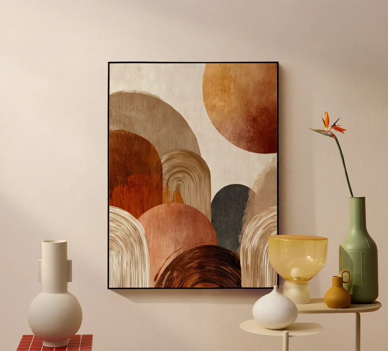 Grounded Curves plexiglass da Abstrakt Atelier