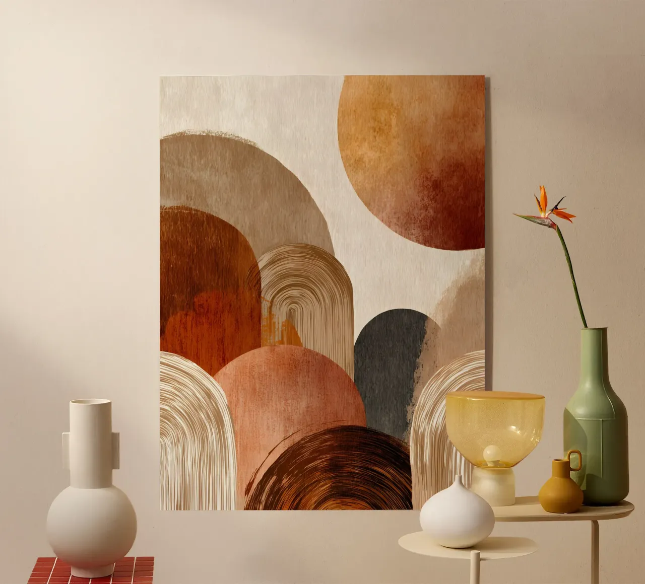 Grounded Curves plexiglass da Abstrakt Atelier