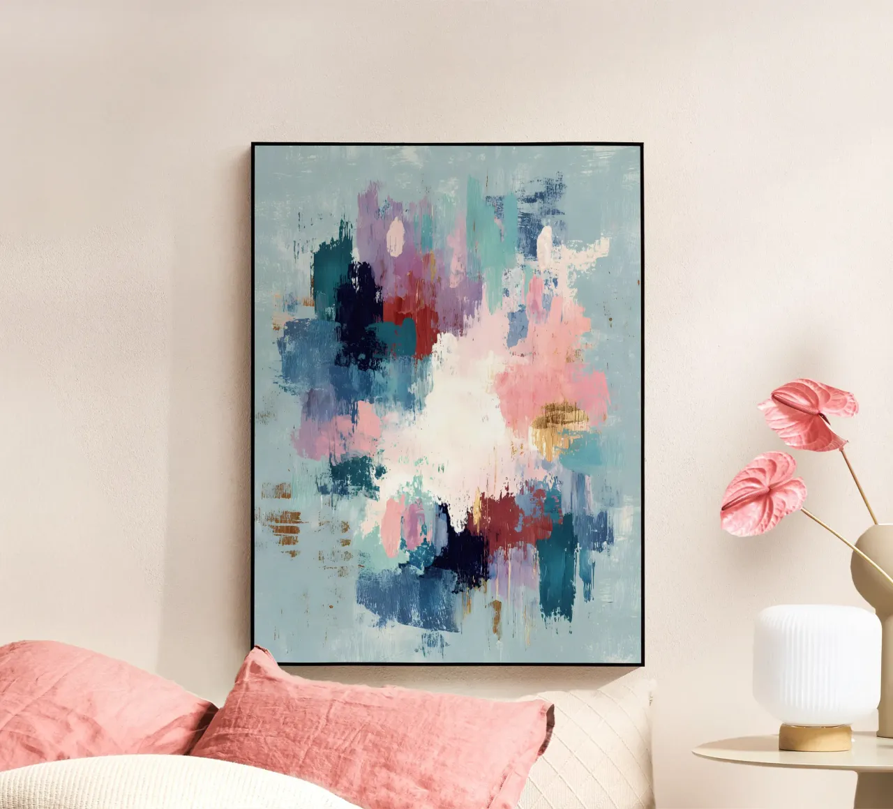 Light Breaking Through Acryl-Glas von Abstrakt Atelier