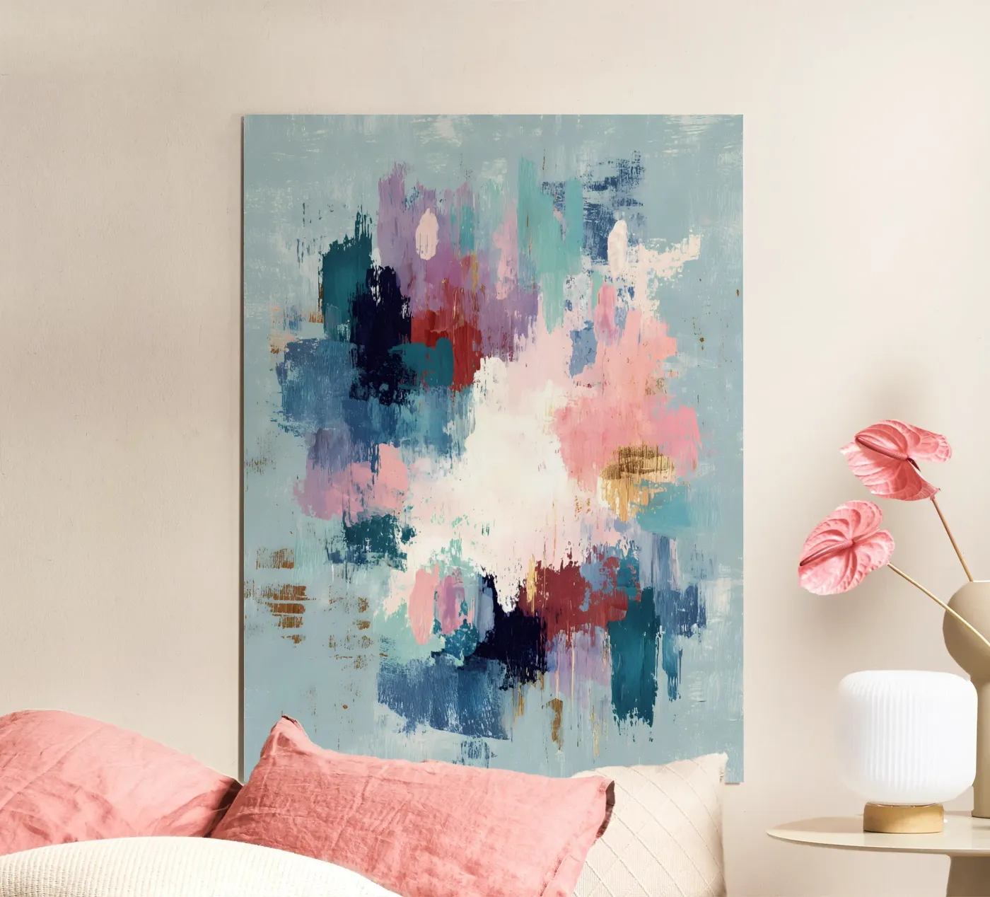 Light Breaking Through Poster von Abstrakt Atelier
