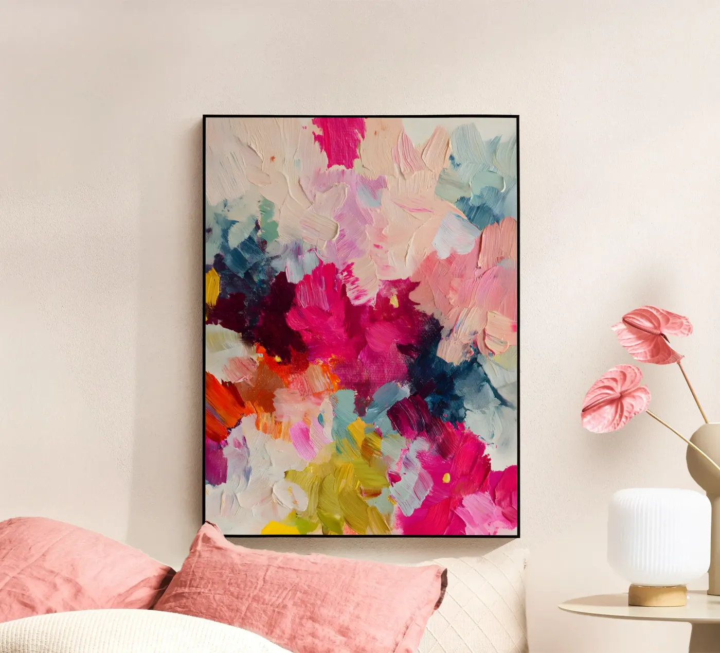 In Full Bloom Acryl-Glas von Abstrakt Atelier