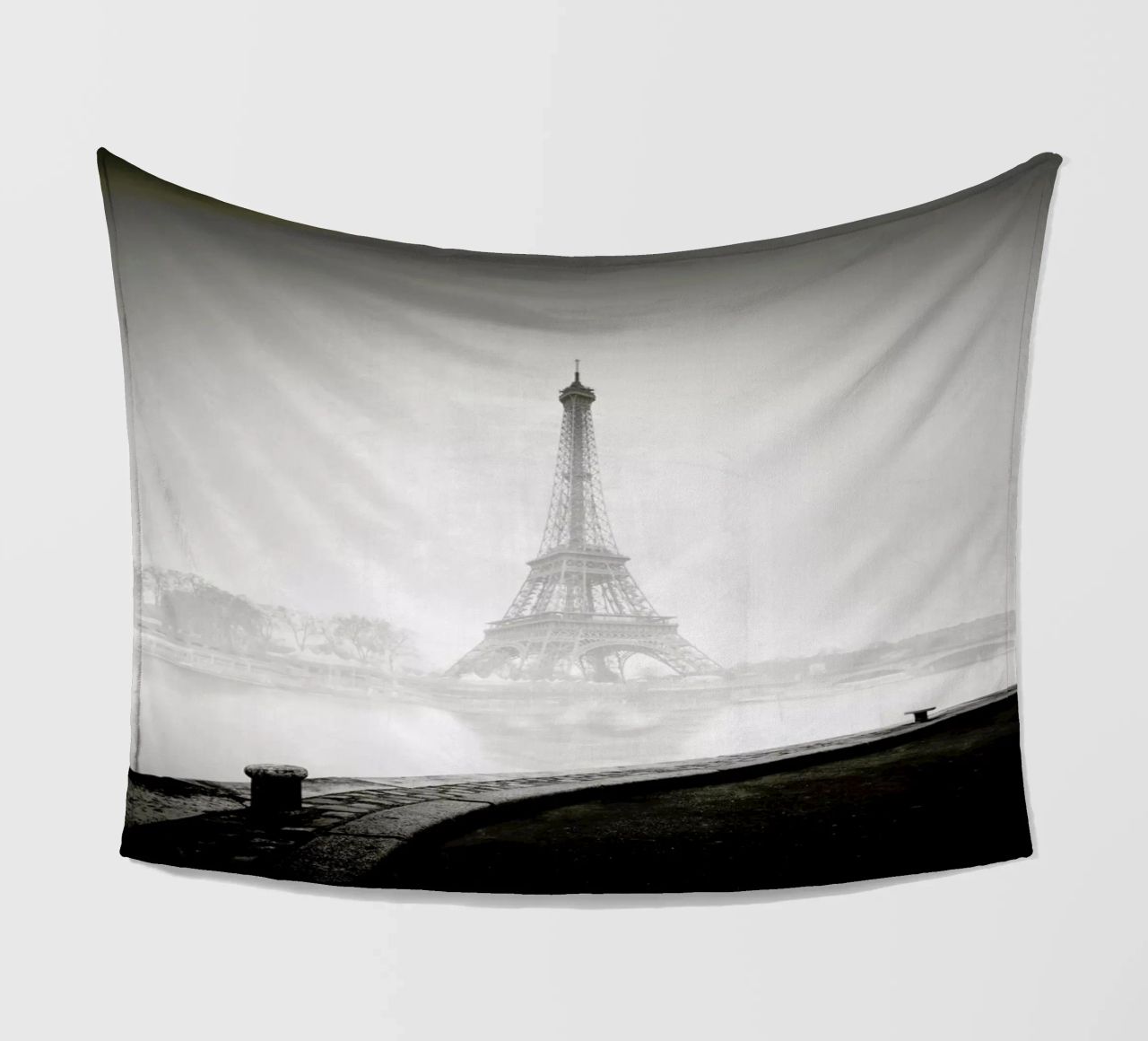 Tour Eiffel Fleecedecke von Håggard Photography | Ronny Behnert