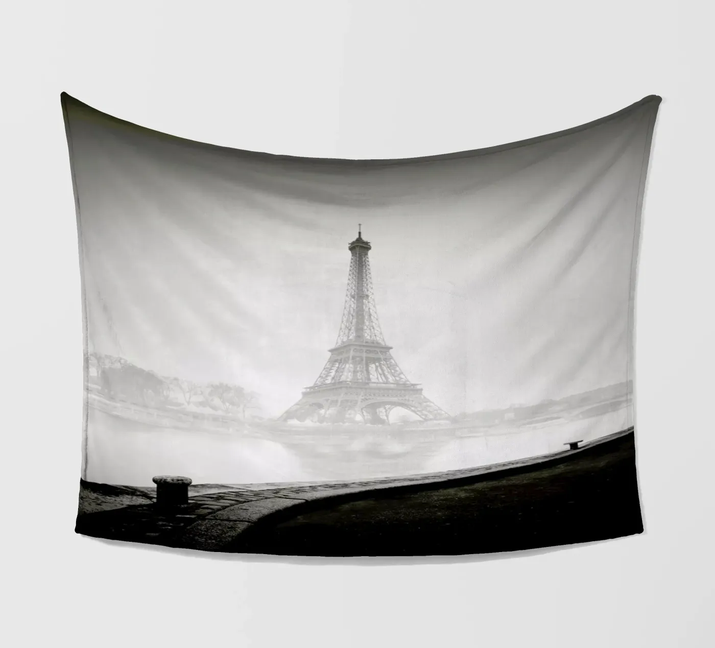 Tour Eiffel fleecedeken van Håggard Photography | Ronny Behnert