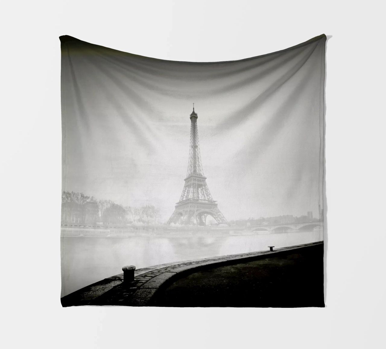 Tour Eiffel Fleecedecke von Håggard Photography | Ronny Behnert
