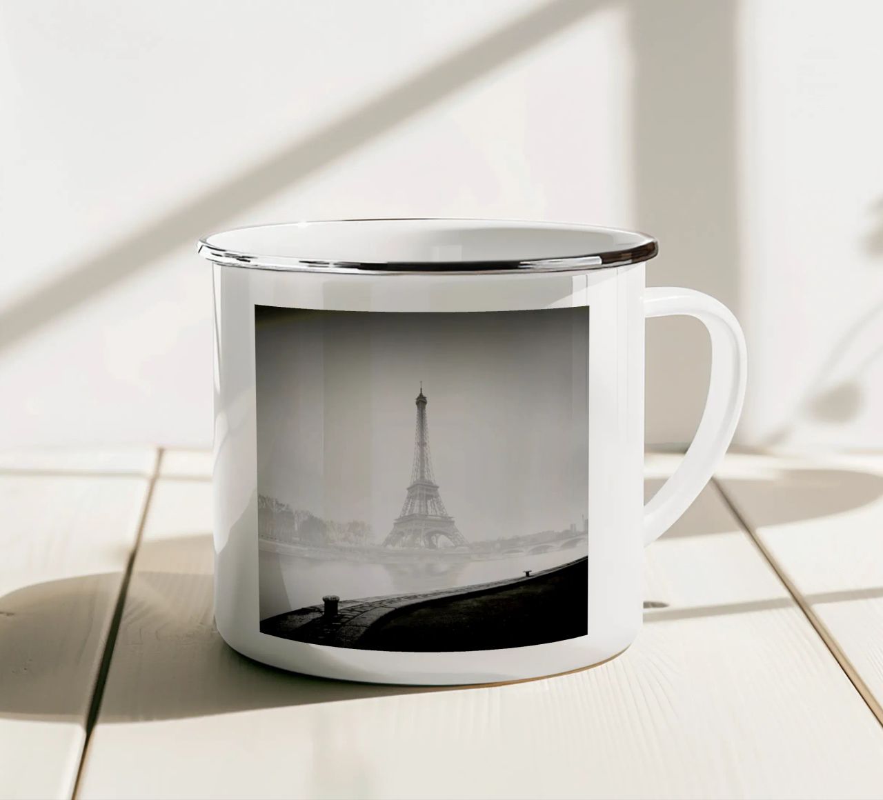 Tour Eiffel Emaille Tasse von Håggard Photography | Ronny Behnert