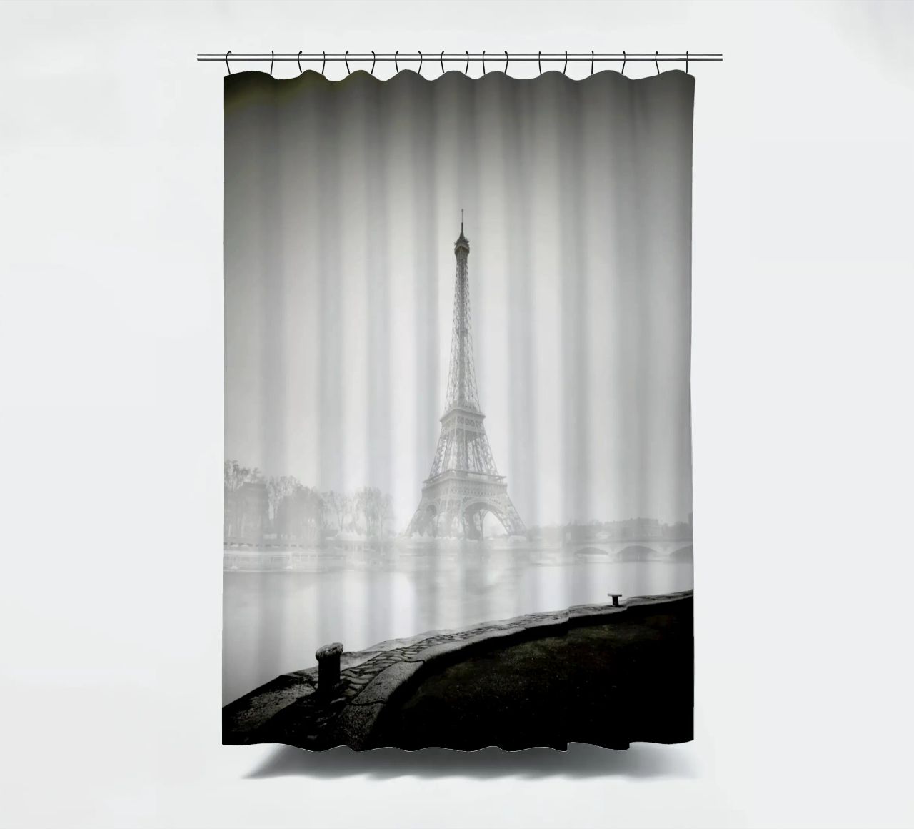 Tour Eiffel Duschvorhang von Håggard Photography | Ronny Behnert