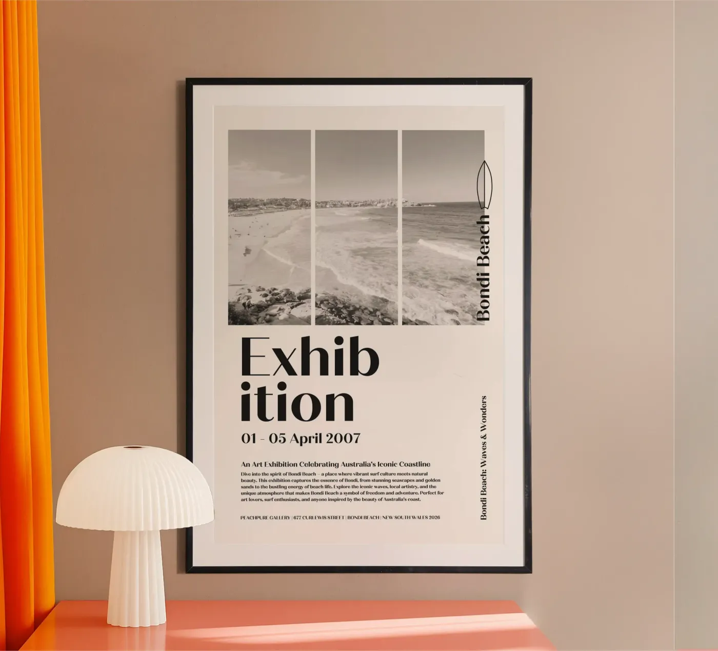 Bondi Beach poster da PurePeachFotografie