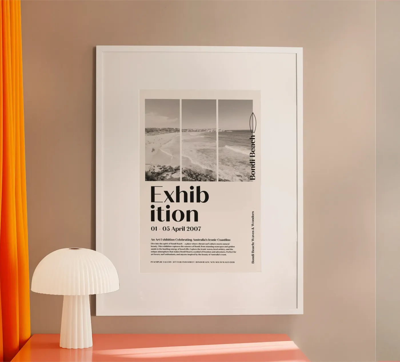 Bondi Beach poster da PurePeachFotografie