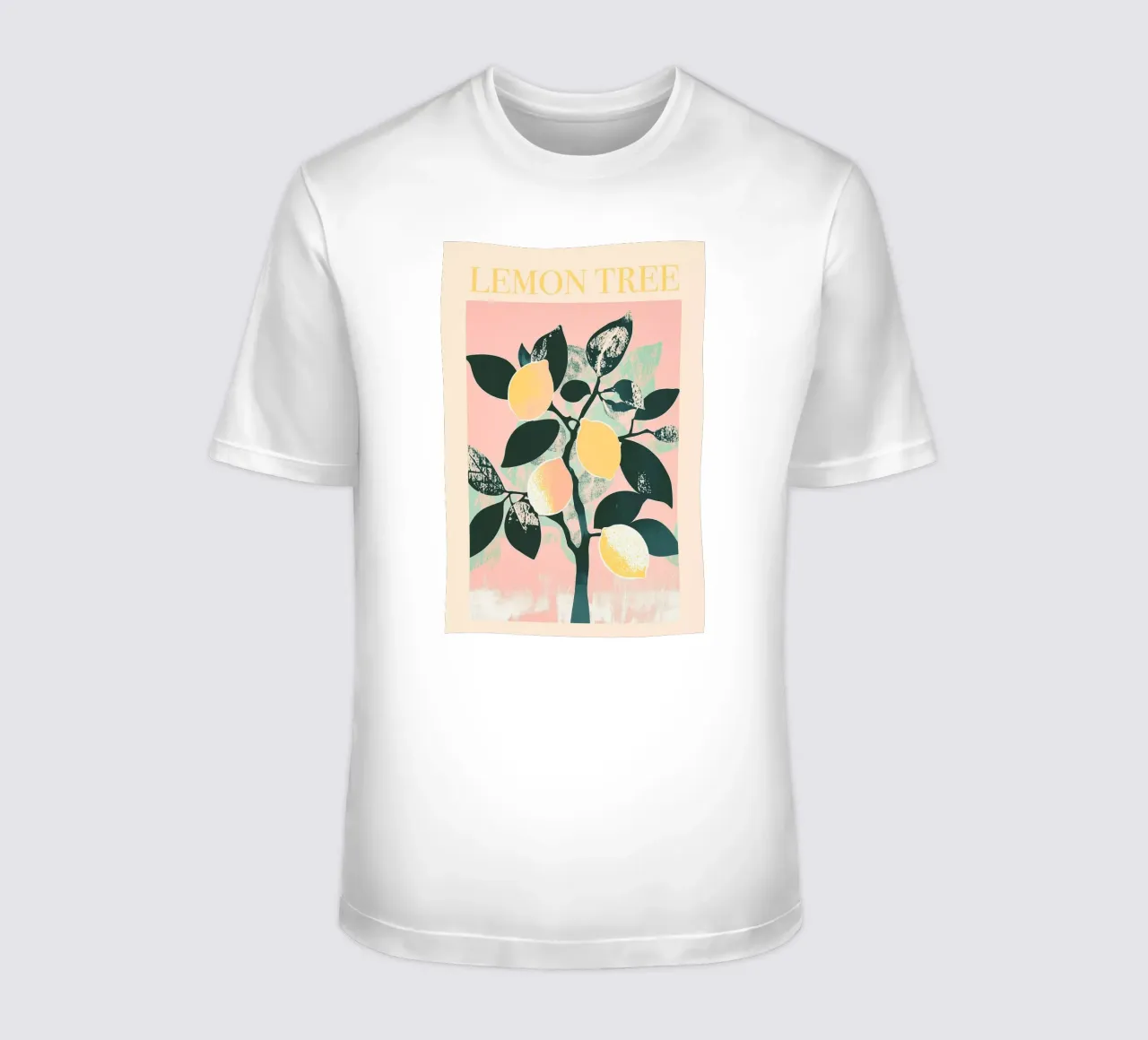 Limone color pastello t-shirt da Carinaprint