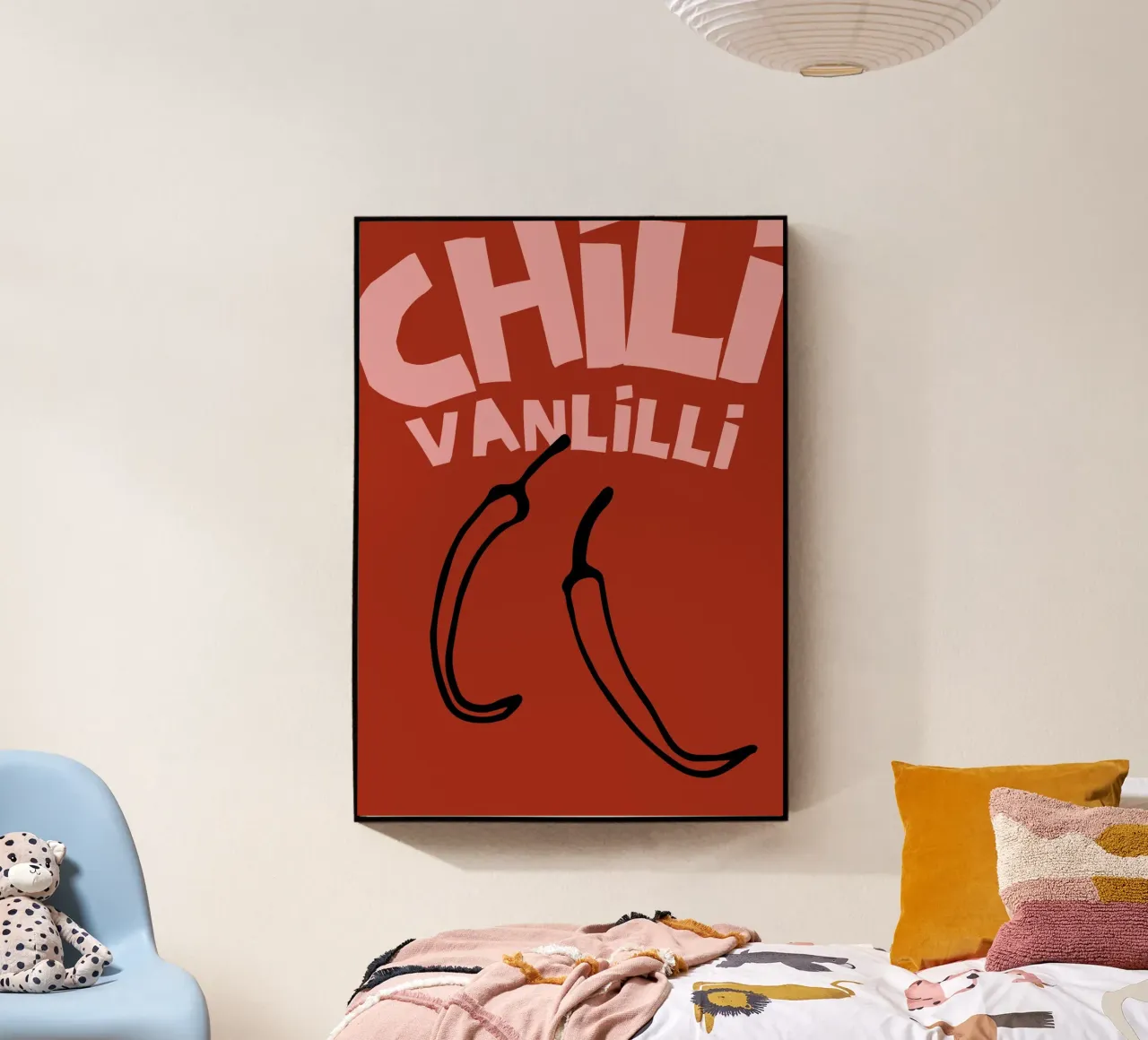Chili Vanilli acrylic glass by PurePeachArt