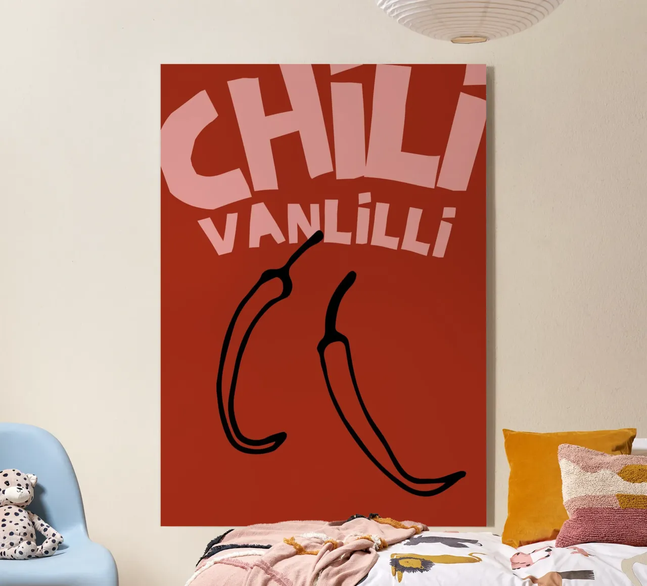 Chili Vanilli acrylic glass by PurePeachArt