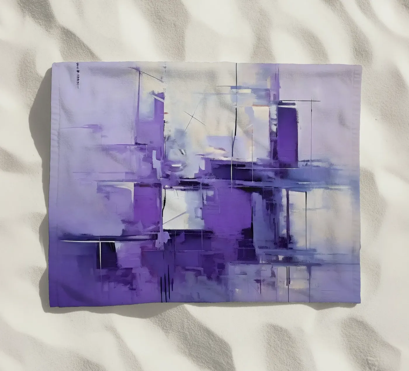 Malerei_violette telo mare da Farbträume