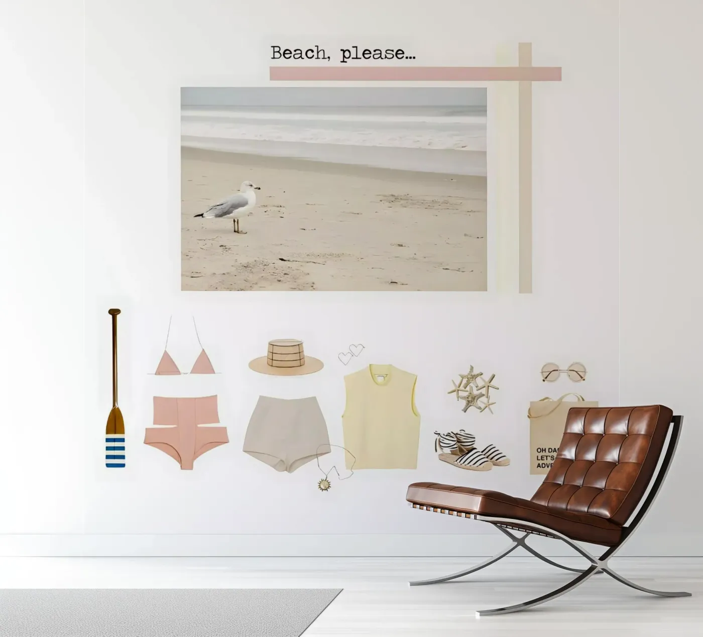 Beach please. fotobehang van TASTE OF BLISS