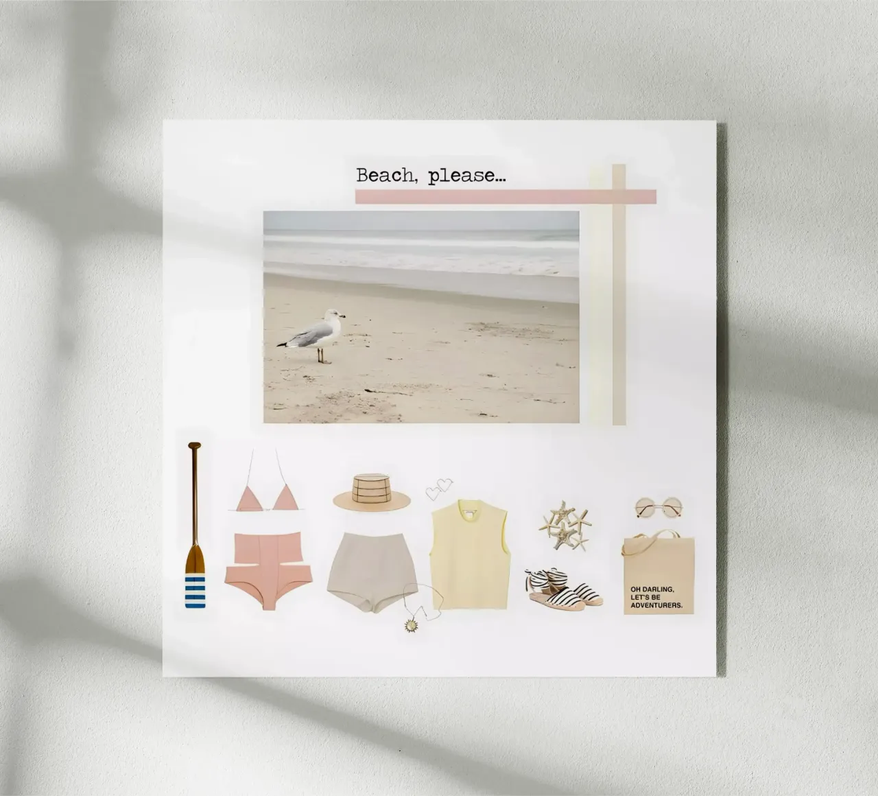 Beach please. plexiglass da TASTE OF BLISS