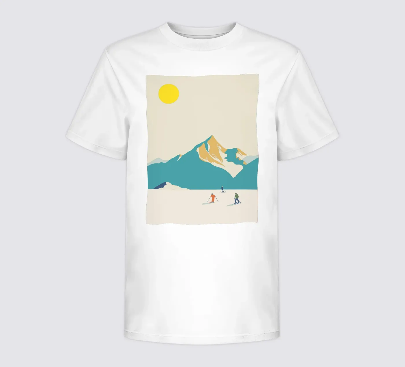 SKIERS kinder t-shirt van PERSIE