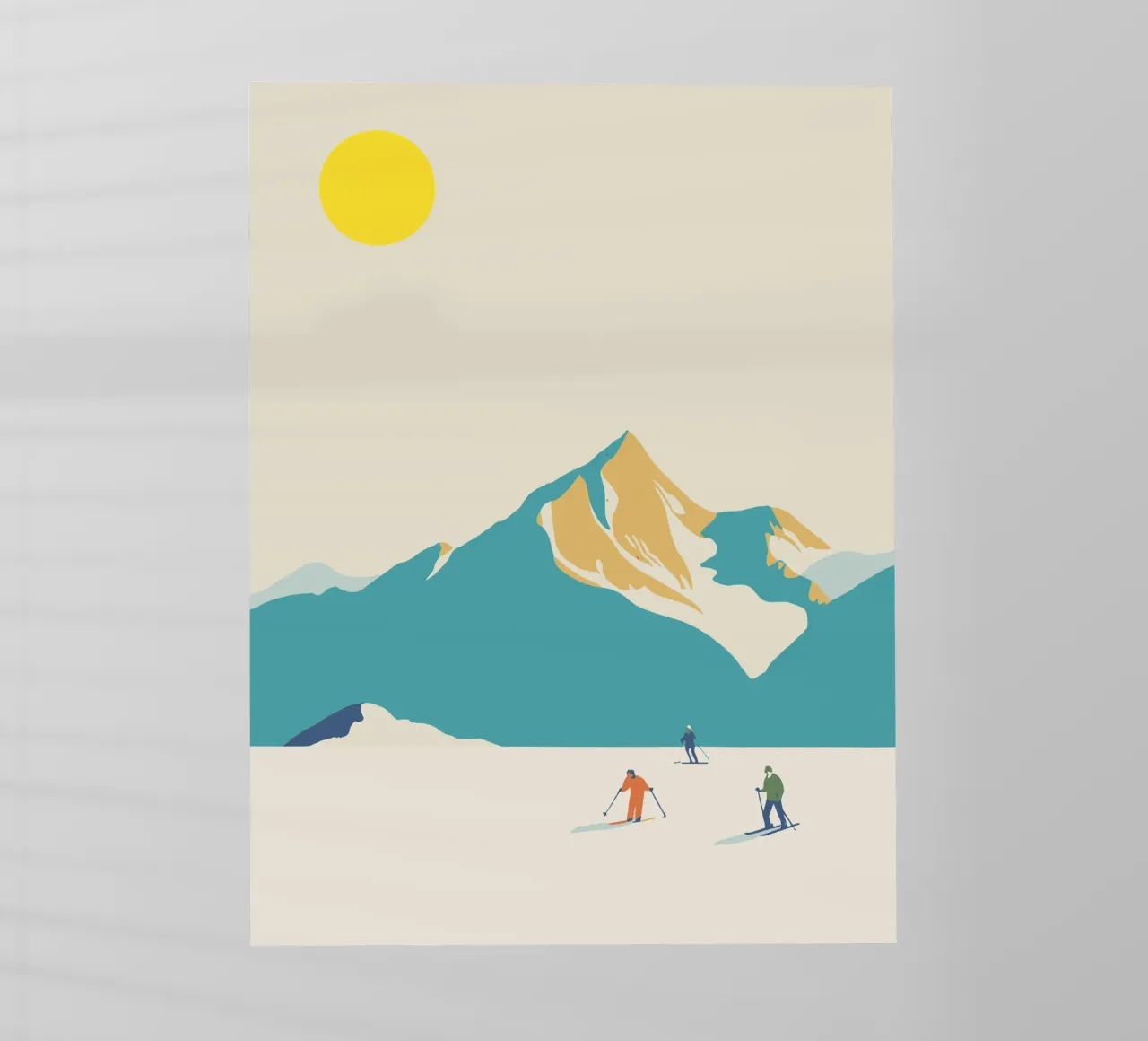 SCIATORI pellicola backlit da PERSIE