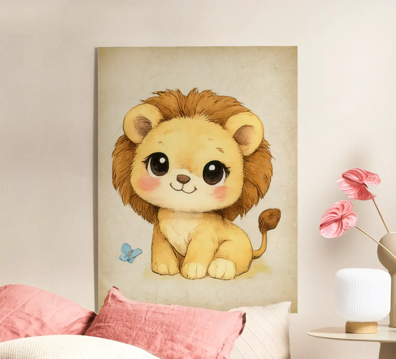 Piccolo Re Leone plexiglass da muench