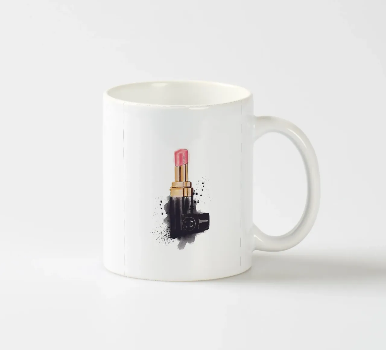 Rossetto acquerello - Elegante design di bellezza tazza in ceramica da Whole©