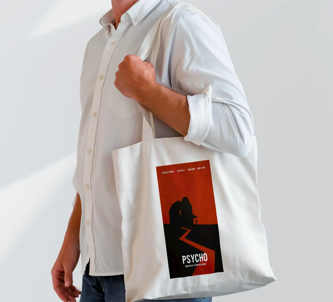 Psycho tote bag by Calm The Ham
