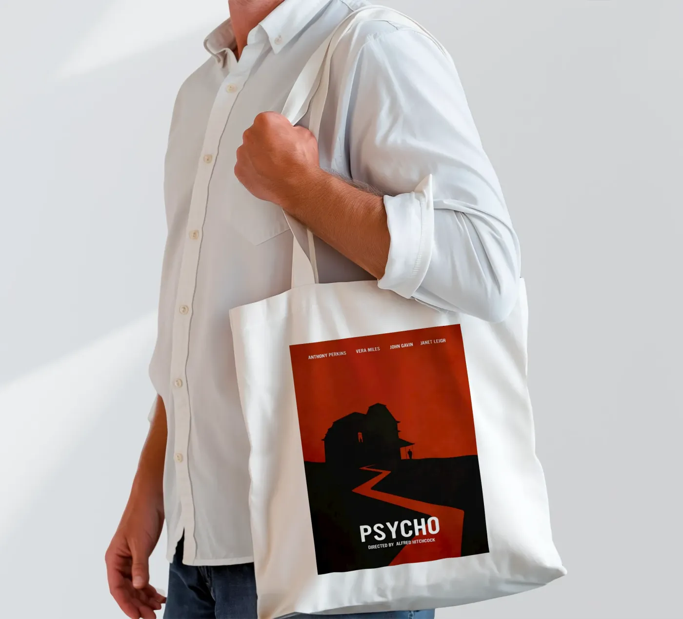 Psycho tote bag by Calm The Ham