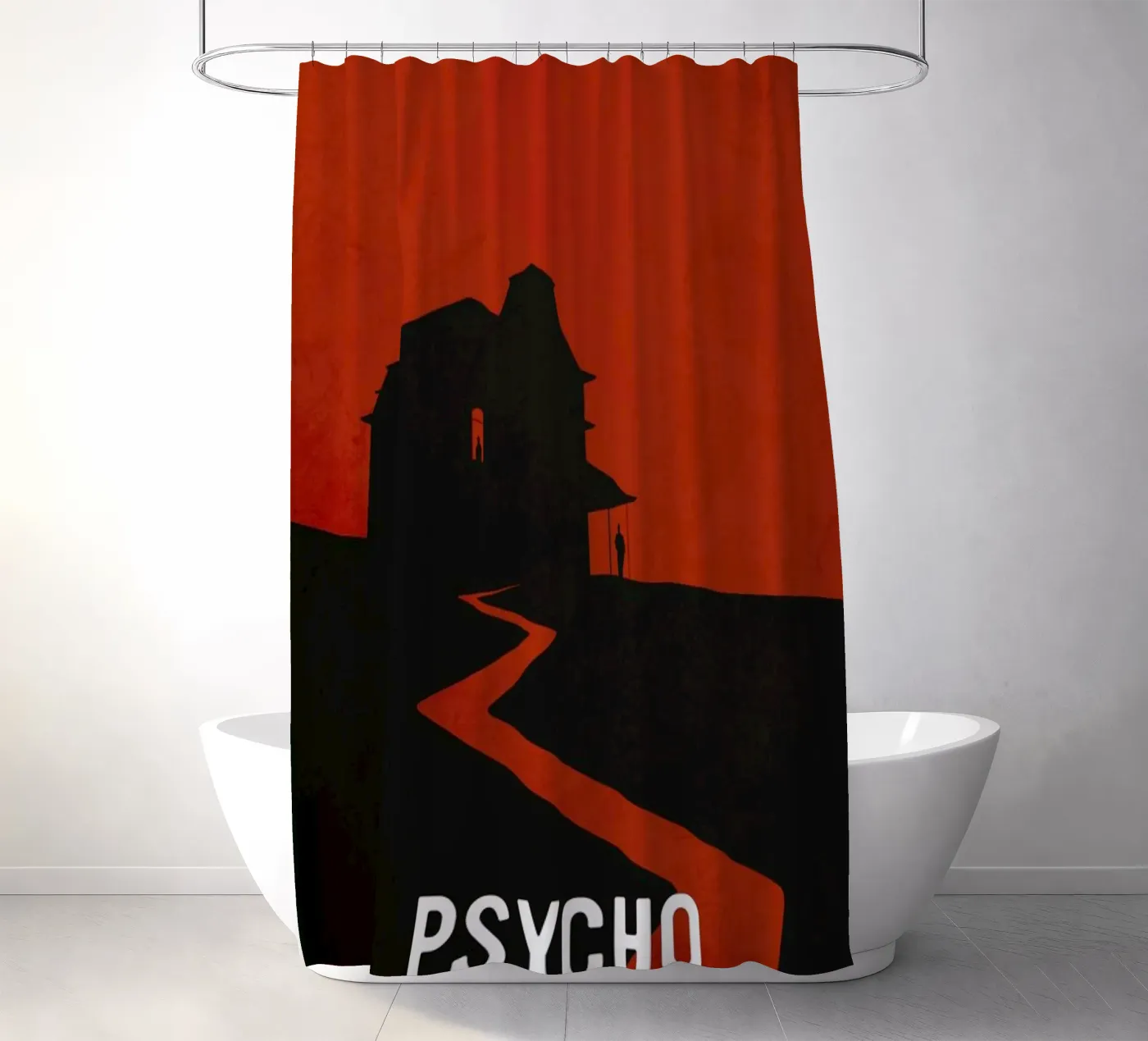 Psycho Duschvorhang von Calm The Ham