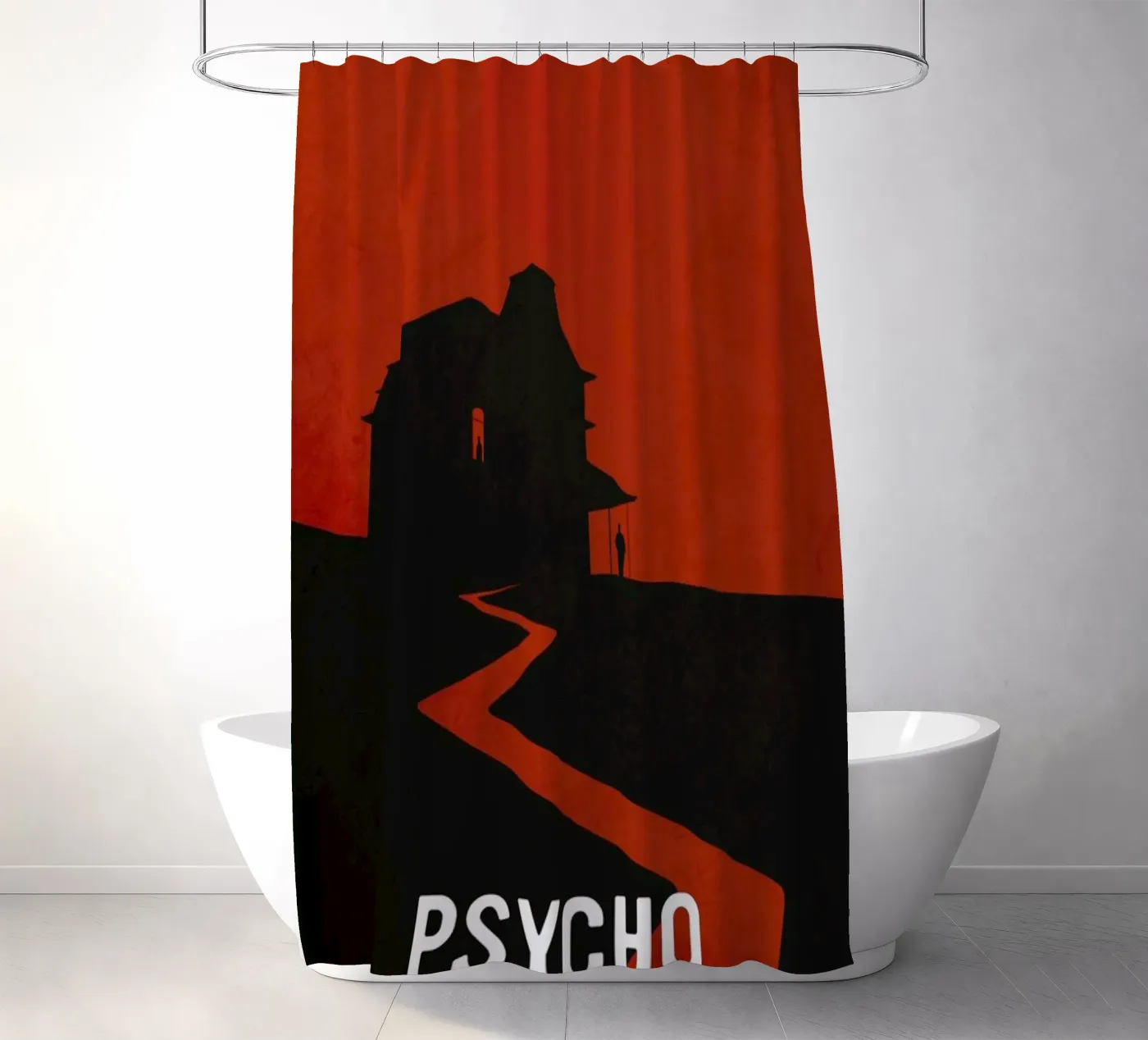 Psycho Duschvorhang von Calm The Ham