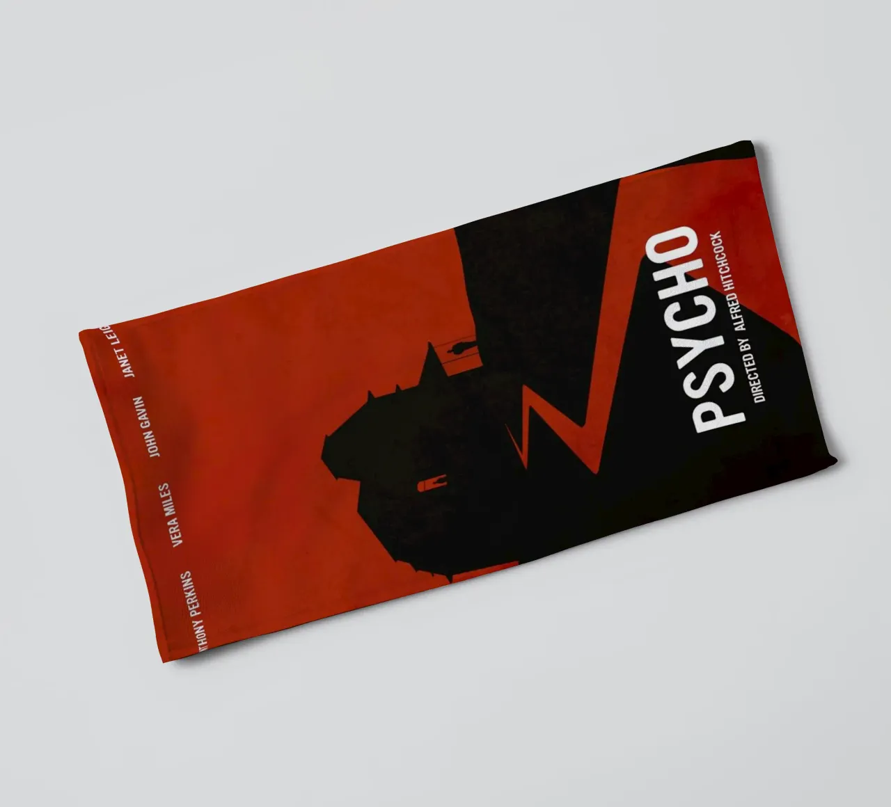 Psycho towel by Calm The Ham