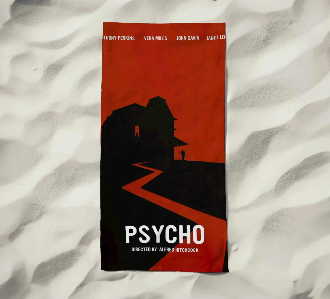 Psycho strandhanddoek van Calm The Ham