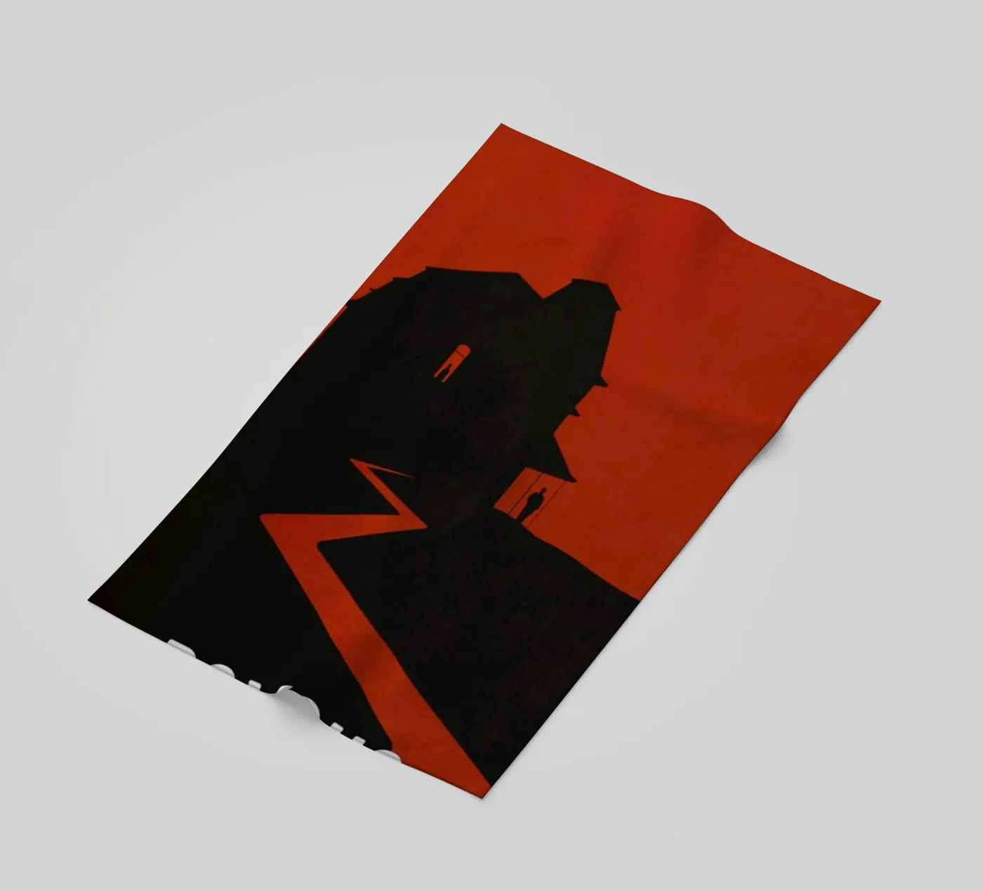 Psycho strandhanddoek van Calm The Ham