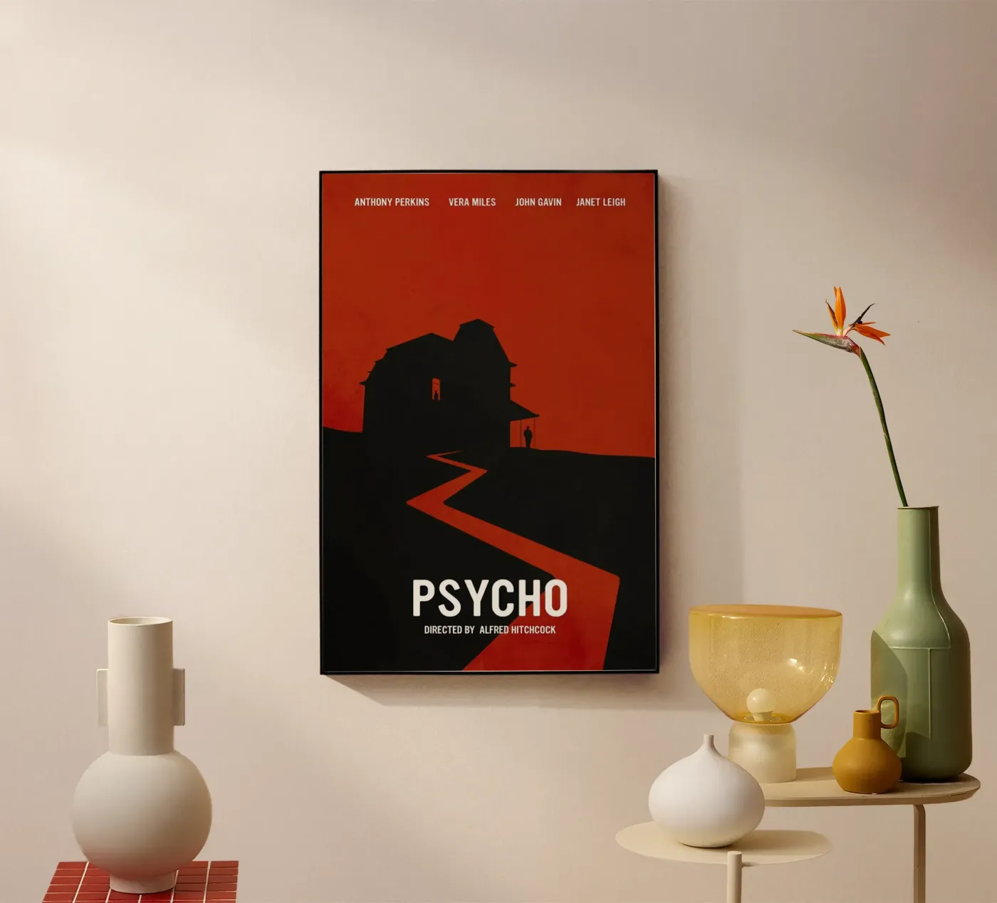 Psycho acrylic glass by Calm The Ham