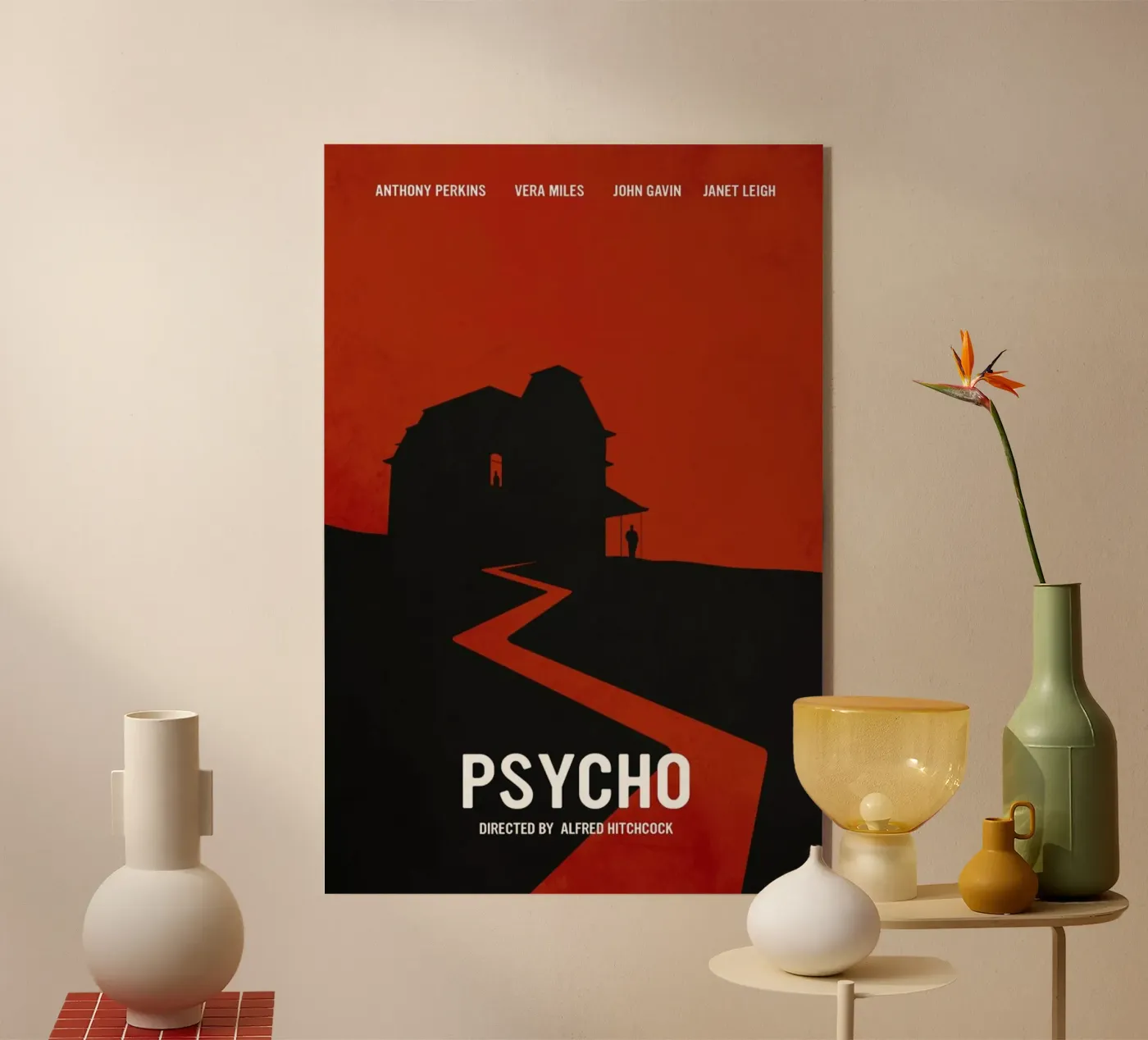Psycho acrylic glass by Calm The Ham