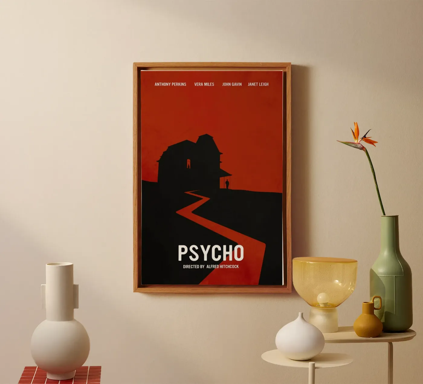 Psycho canvas by Calm The Ham