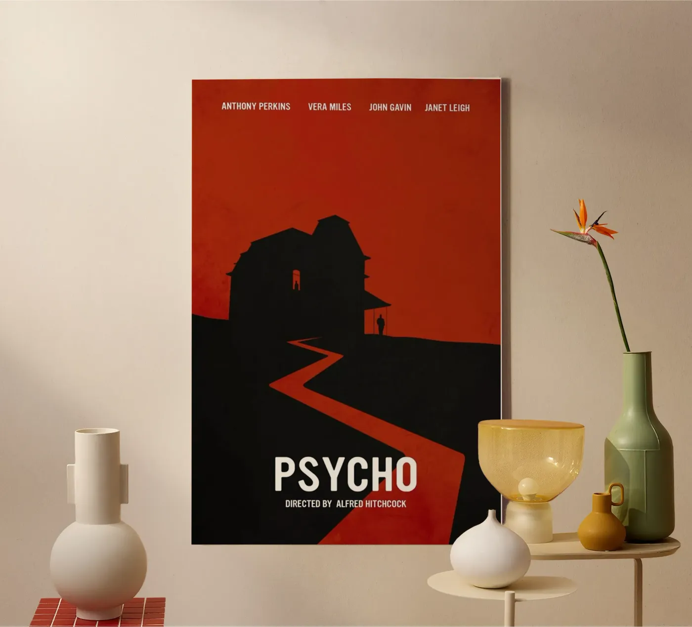 Psycho canvas by Calm The Ham