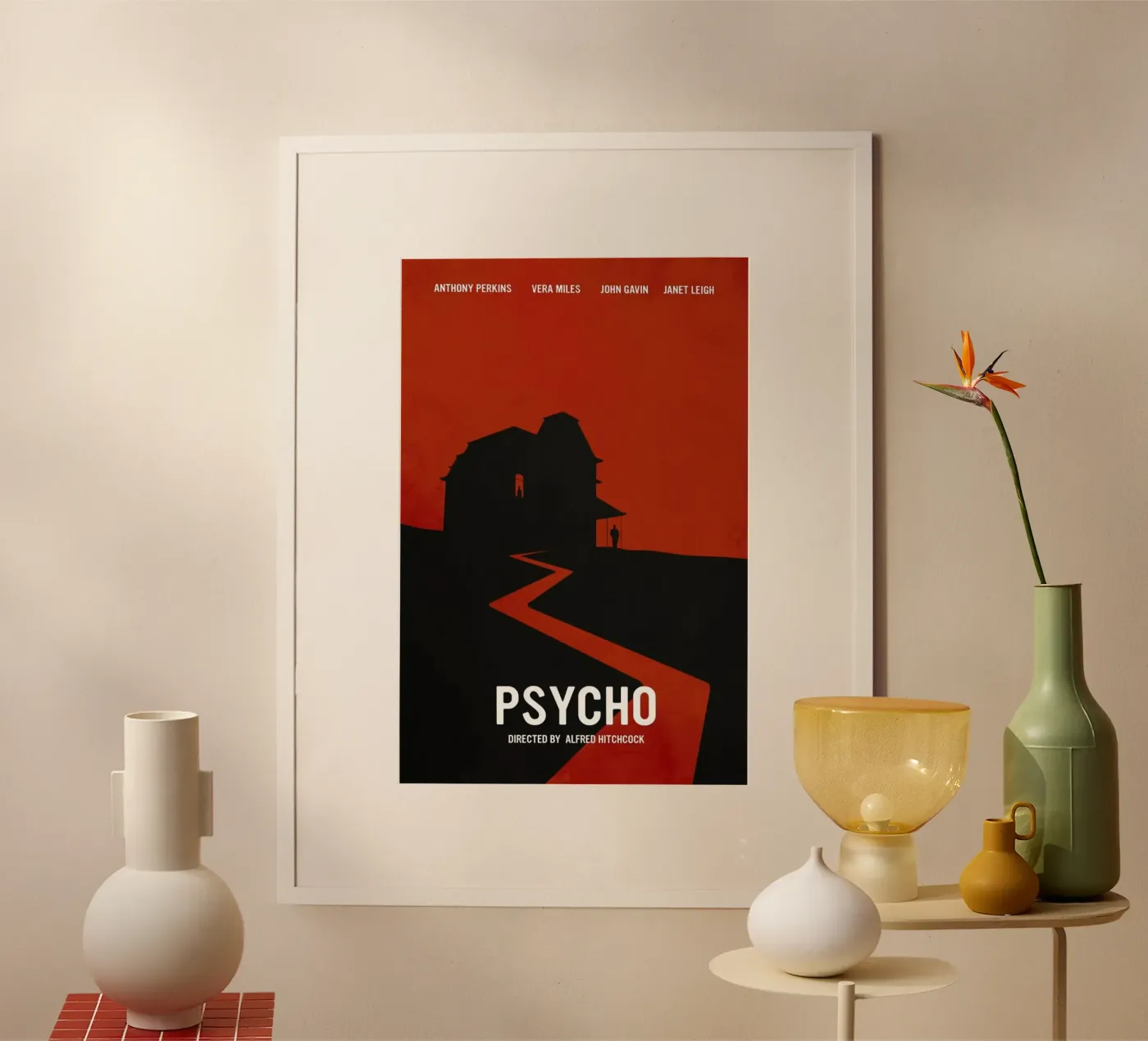Psycho Poster von Calm The Ham