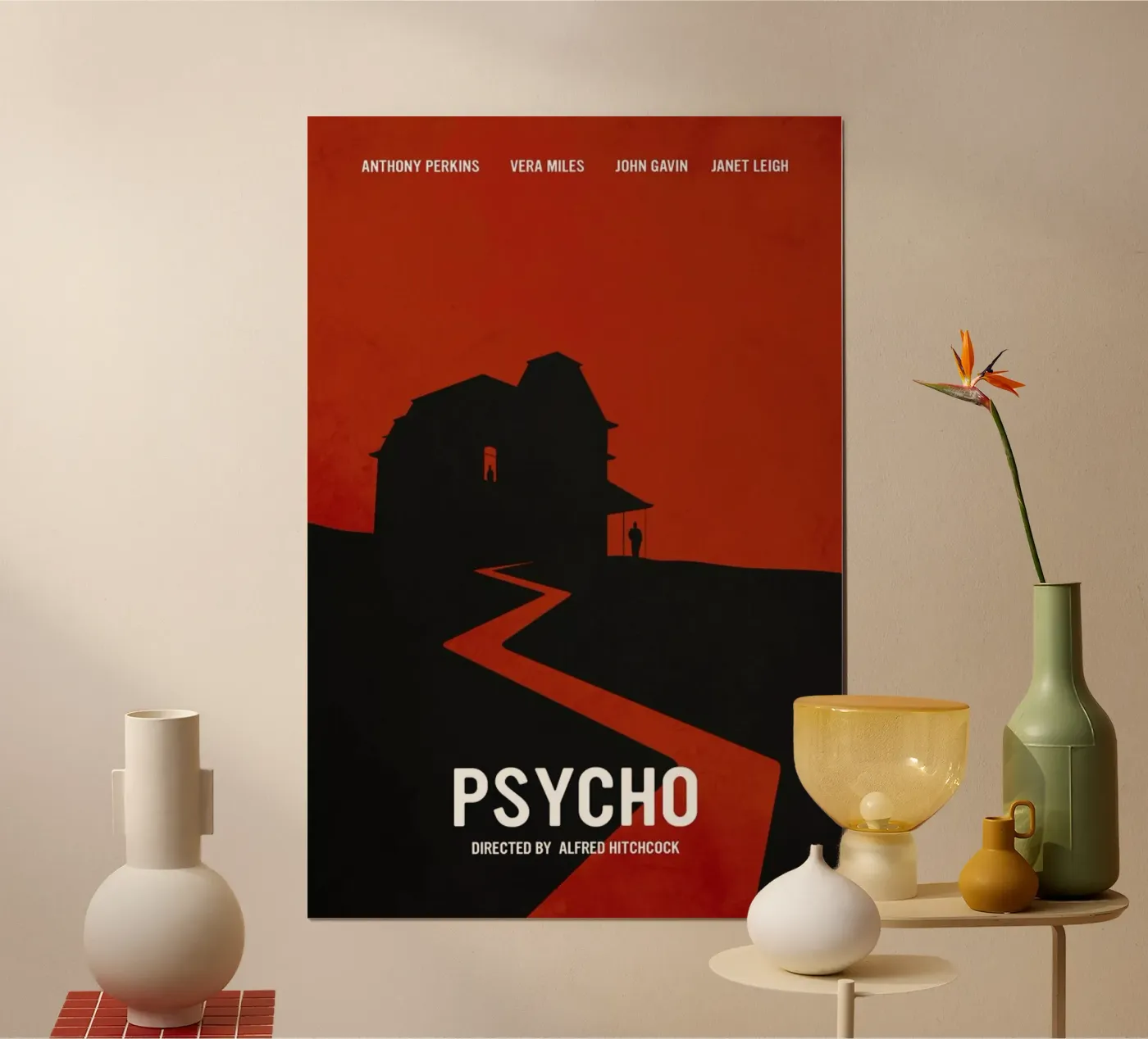 Psycho Poster von Calm The Ham