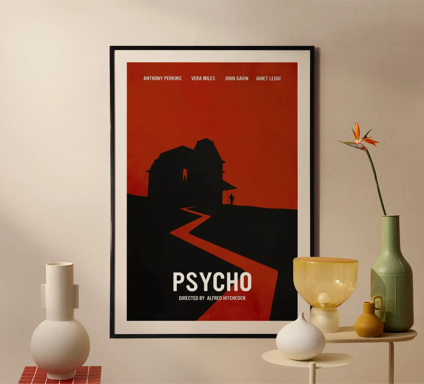 Psycho Poster von Calm The Ham